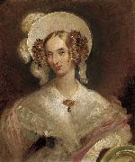 George Hayter Queen Louise of Belgium, Windsor 1837 painting